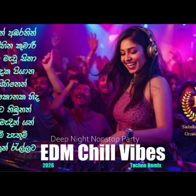 Sinhala Top 10 EDM Mixtape මේ දවස්වල ජනප්‍රියම EDM සින්දු එකතුව Songs Collection 2026